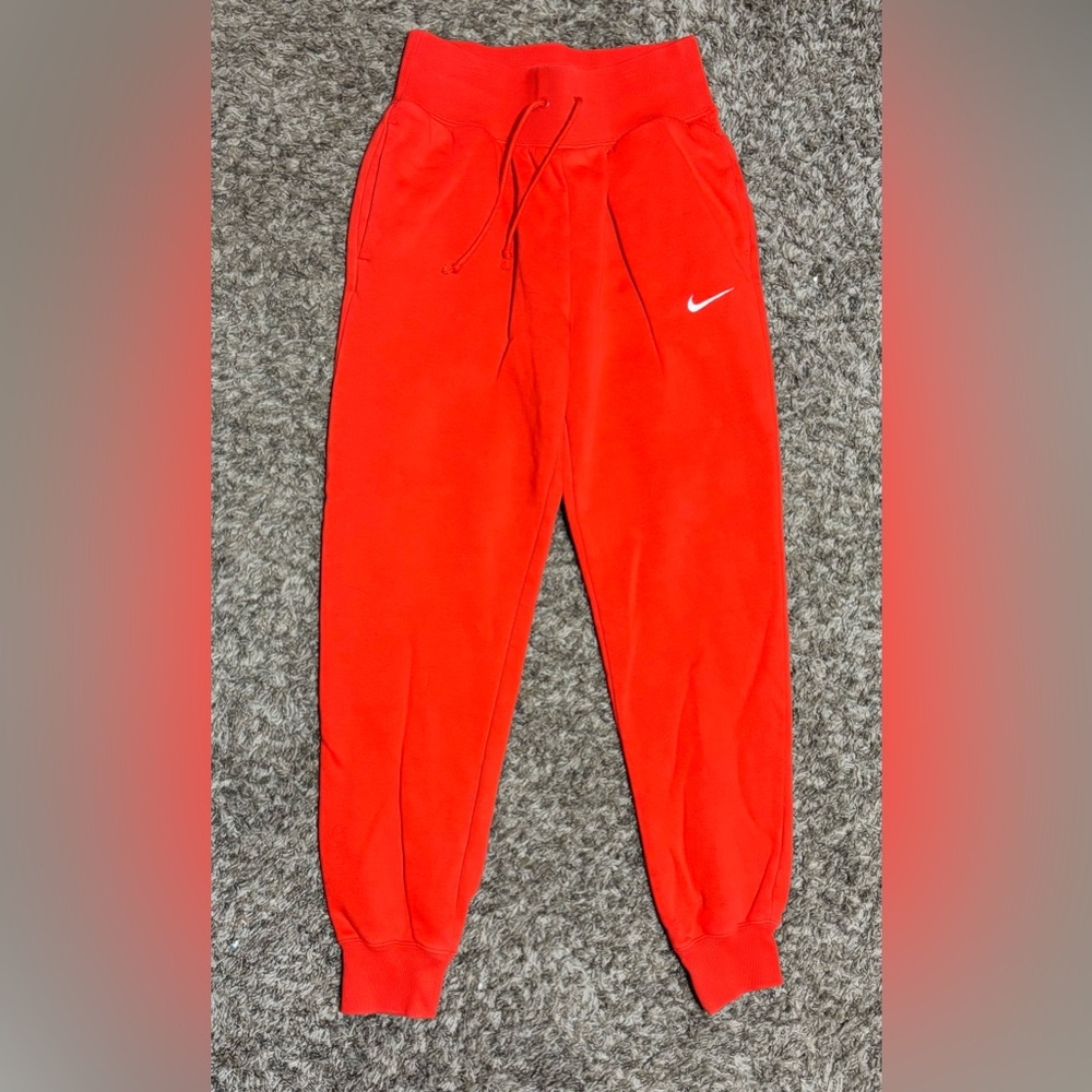 Nike orange Jogger Pants